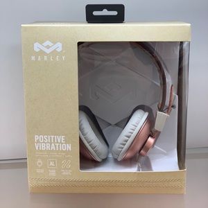 Marley Positive Vibration Headphones NEW